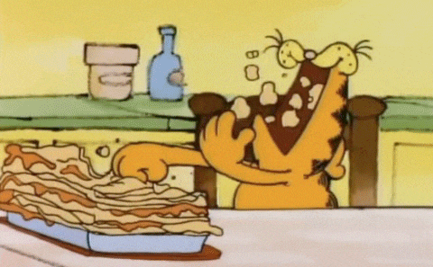 Lasanha do Garfield?