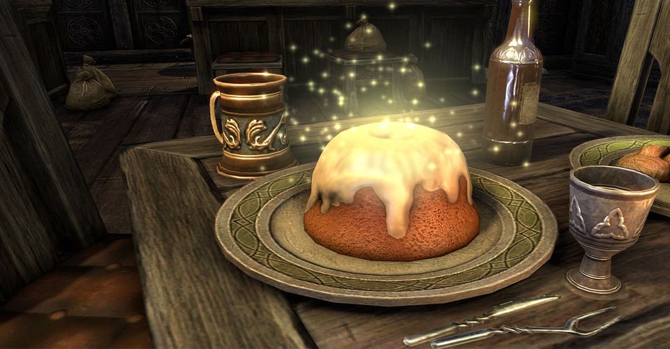 Receita Sweetrolls de Skyrim